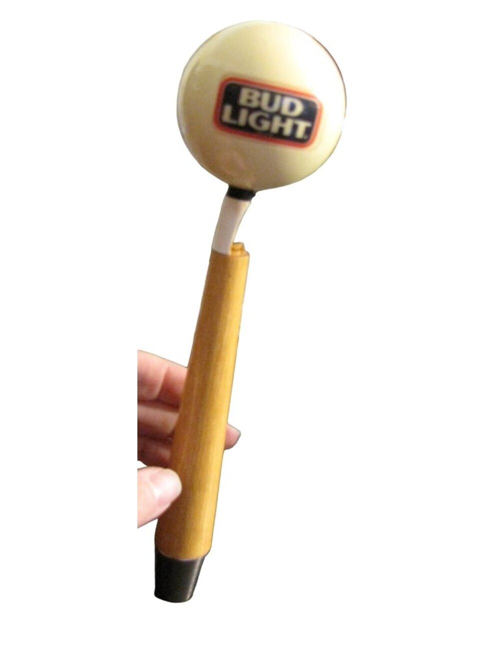 Bud Lite Vintage Pool Cue Beer Handle Tap AS IS